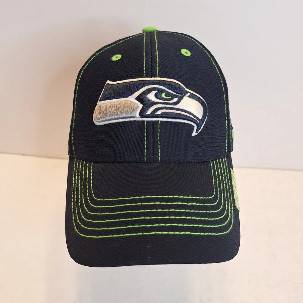 Seattle Seahawks Strapback Hat Cap Blue Youth NFL‎ Football